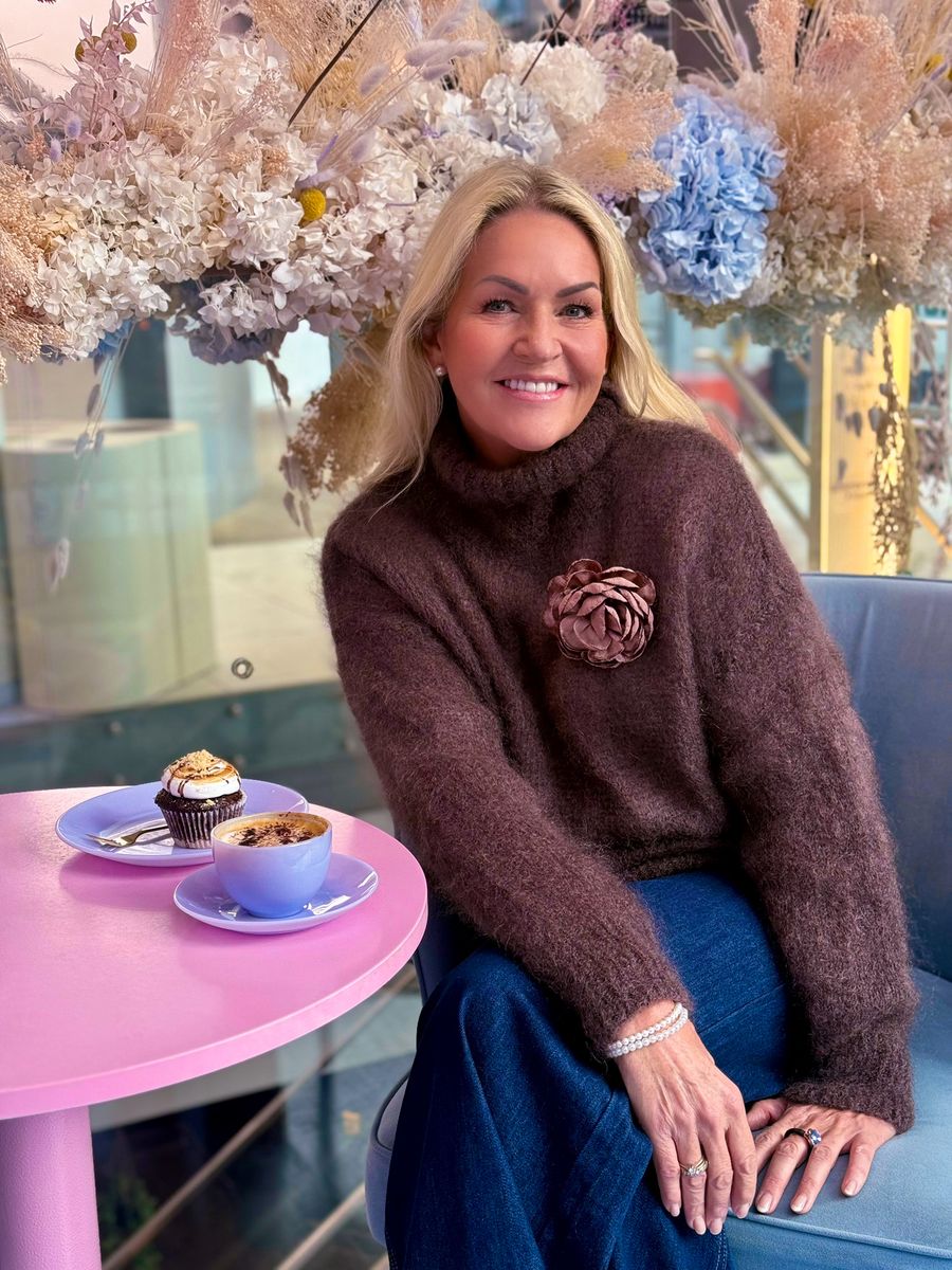 Noeline High Neck Mohair Sweater