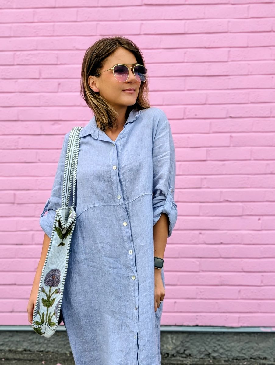 Pascal Linen Dress