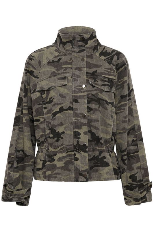Liliana Cargo Jacket Kaffe 