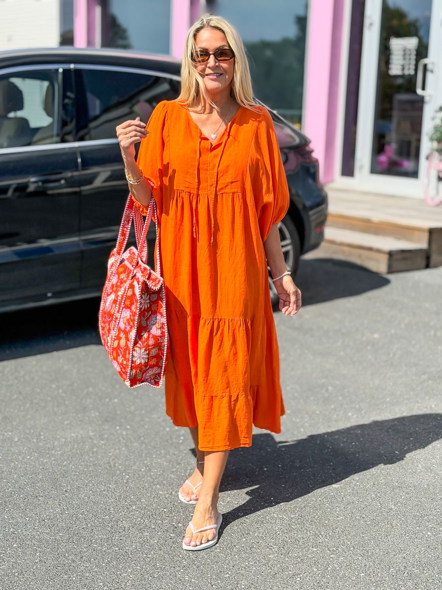 Sunshine Linen Dress
