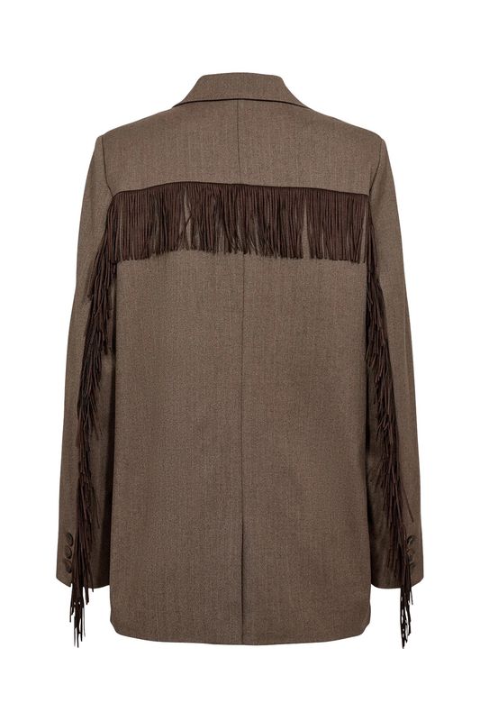 Lippa Fringe Blazer Nümph
