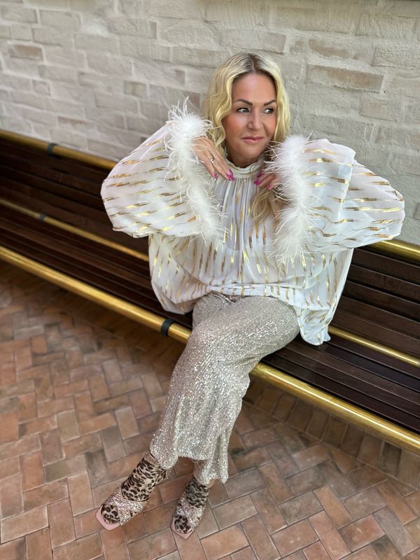 Sequin Stretchy Pant