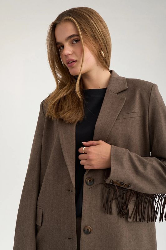 Lippa Fringe Blazer Nümph