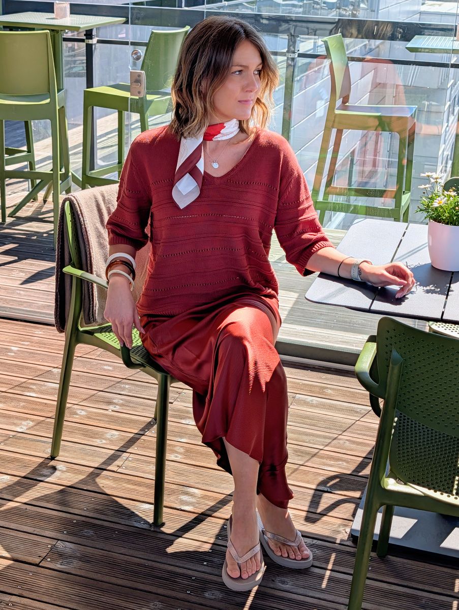 Amellie Knit Pullover Kaffe