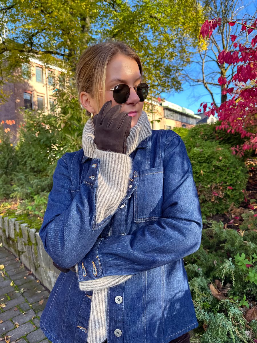 Leather Gloves Møller Pels