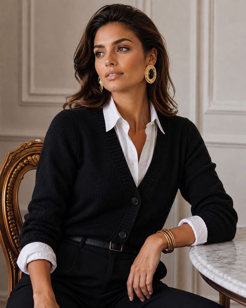 Hovedbilde Black Golden Earrings