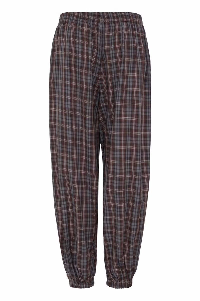Fanty Check Balloon Pant Ichi