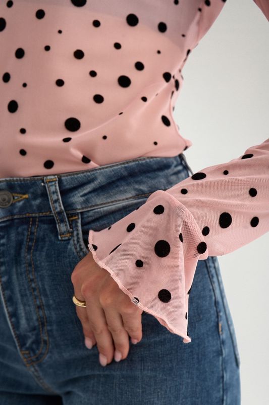 Evita Mesh Blouse Nümph