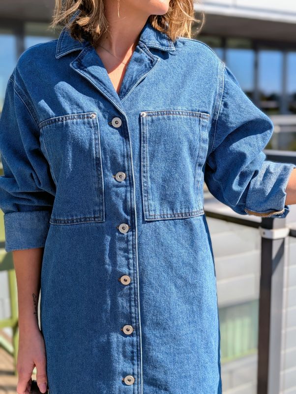 Mianna Denim Dress Ichi