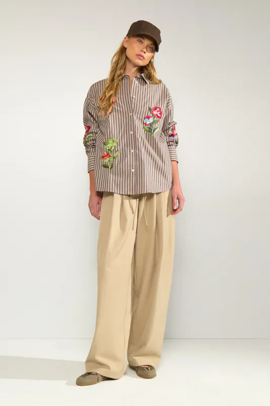 Kacey Embroidery Shirt Nümph