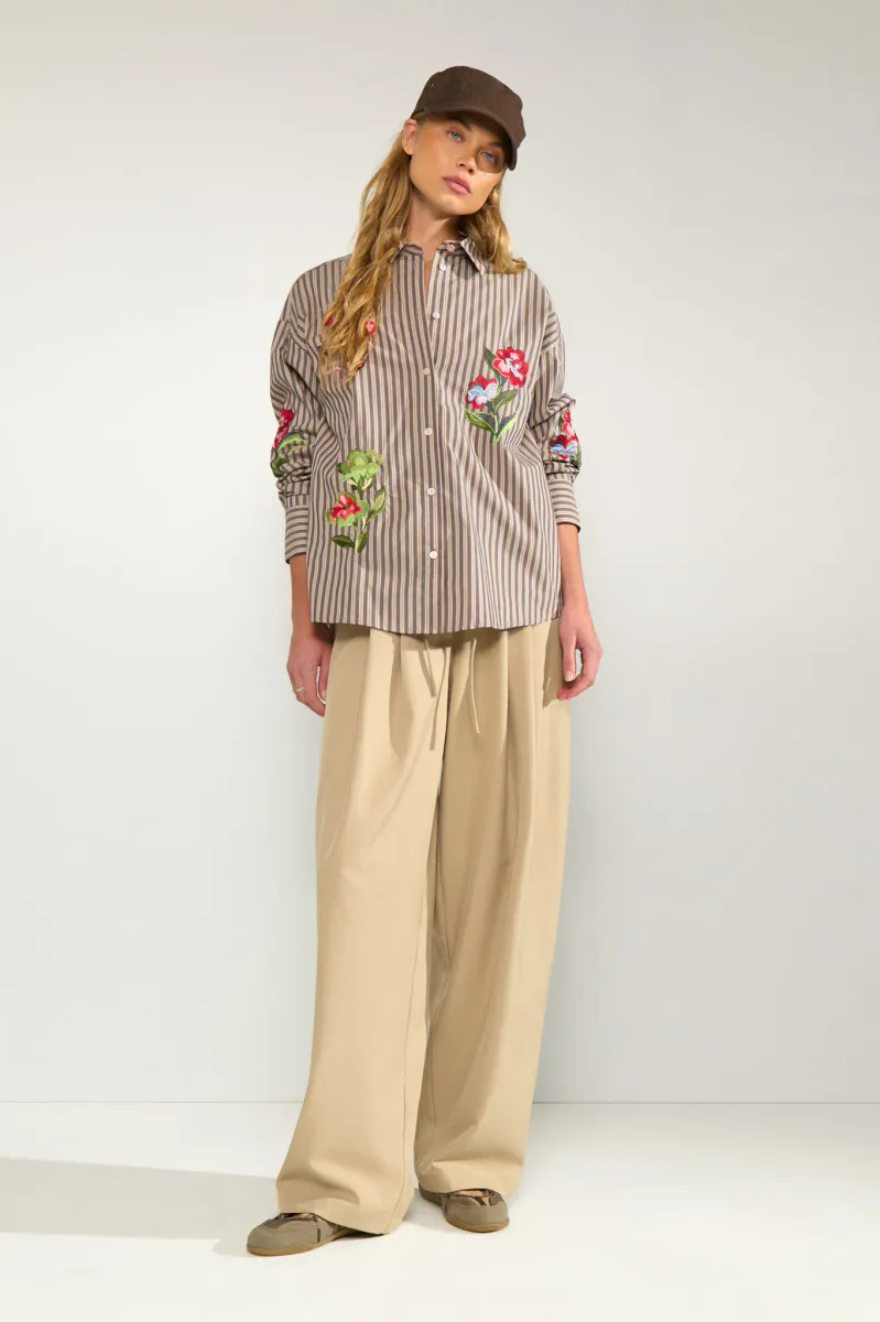 Kacey Embroidery Shirt Nümph