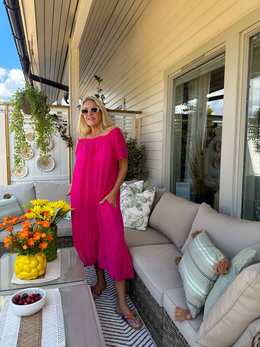 Megan Linen Dress