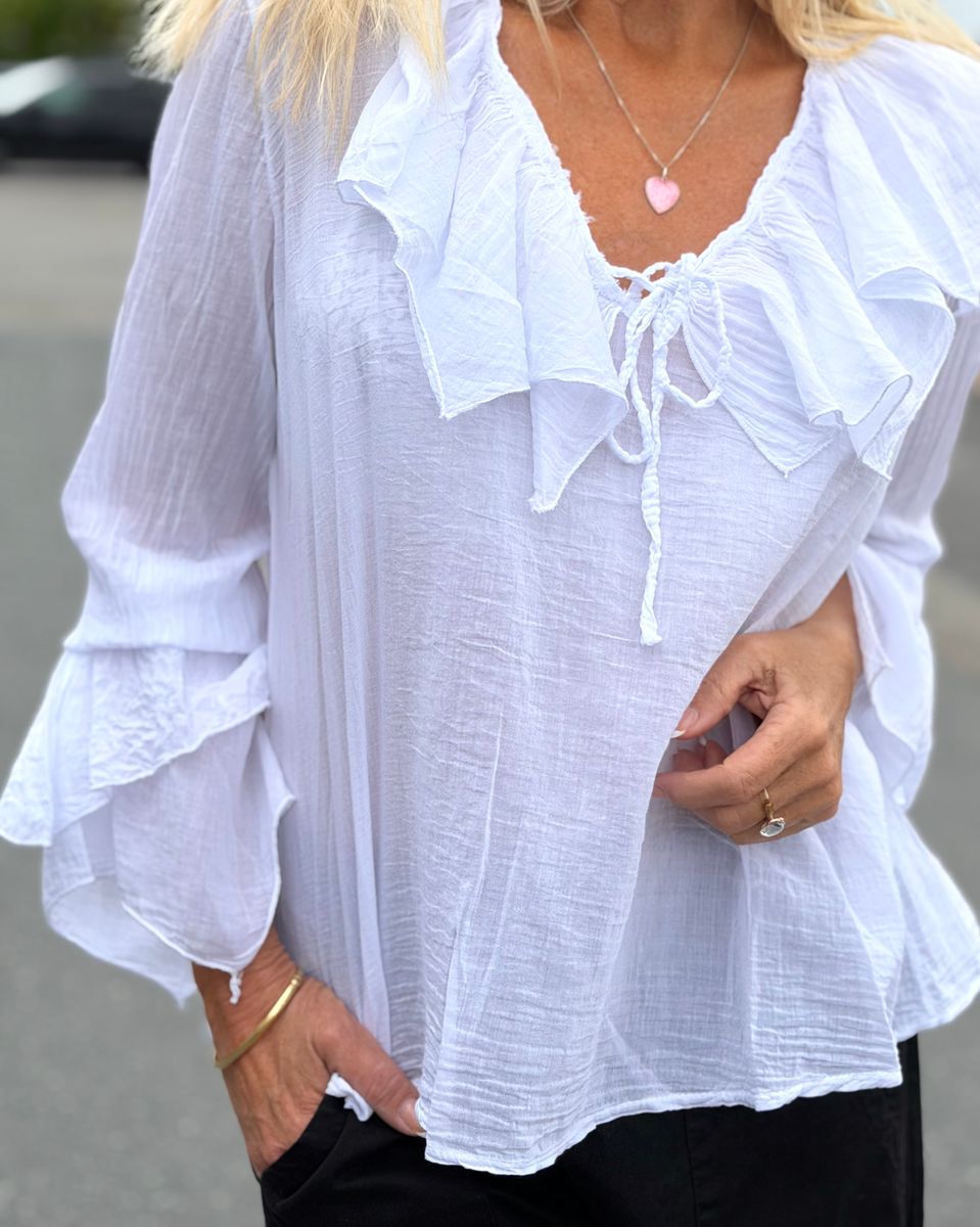 Pompom Blouse Reunion 
