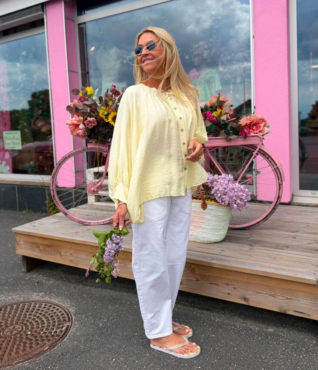 Butter Yellow Blouse