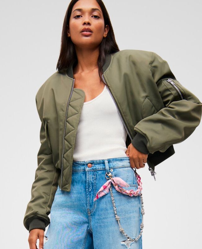Cambio Palazzo Cropped Authentic Destroy