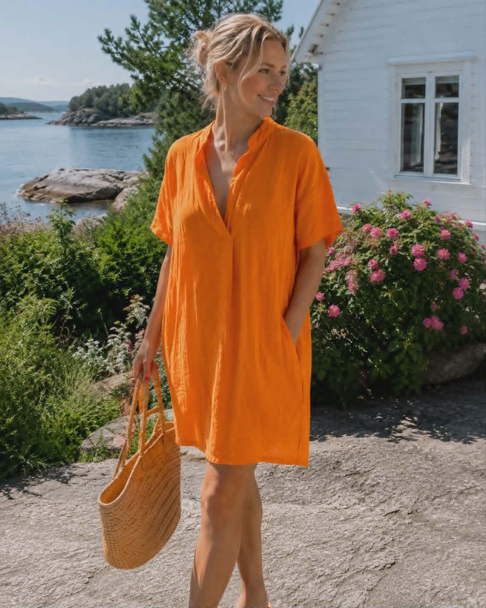 Basic Linen Dress