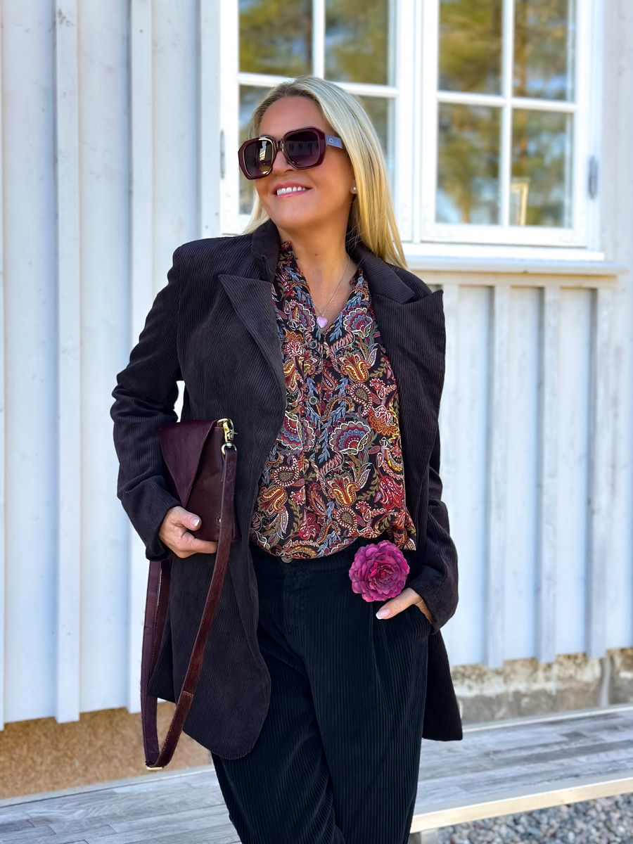 April Cord Blazer 