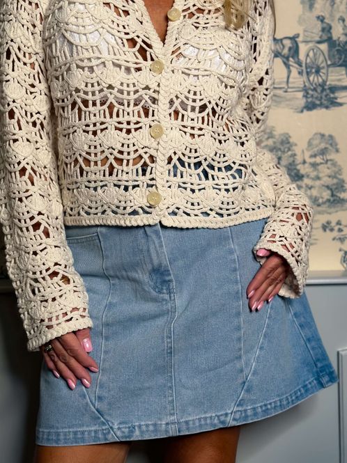 Hovedbilde Vipper Jeans Skirt Karen by Simonsen