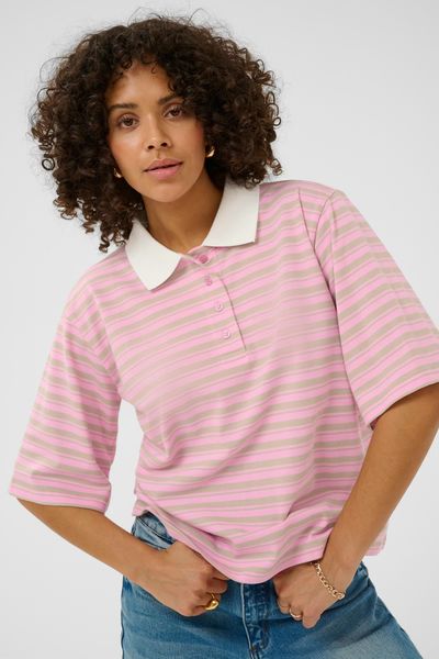 Hovedbilde Miala Polo T-Shirt Kaffe