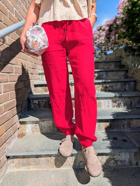 Hovedbilde Strawberry Linen Pant