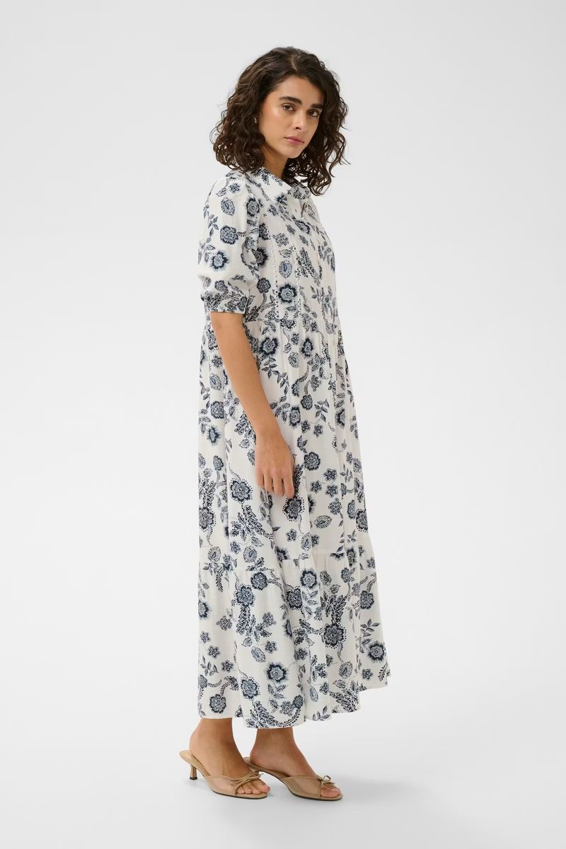 Amina Long Dress Kaffe