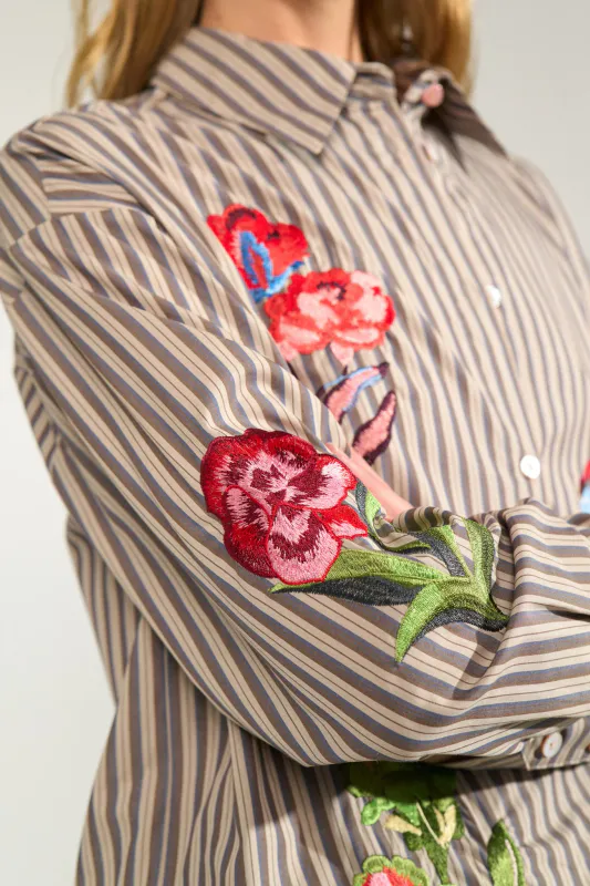 Kacey Embroidery Shirt Nümph