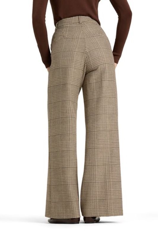 Alexis Wool Pants Glencheck Cambio