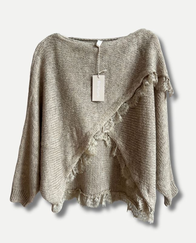 Lace Elegant Knit sweater 