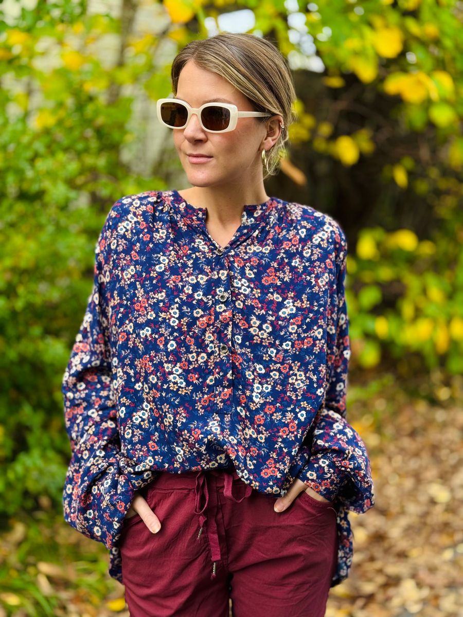 Floral Oversized Blouse