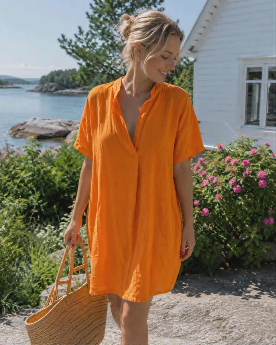 Basic Linen Dress