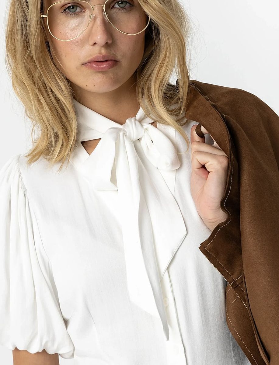 Blouse W/ Ribbon Coster Copenhagen