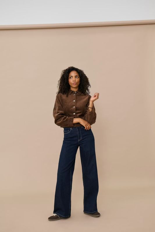 Sella Corduroy Shirt Kaffe