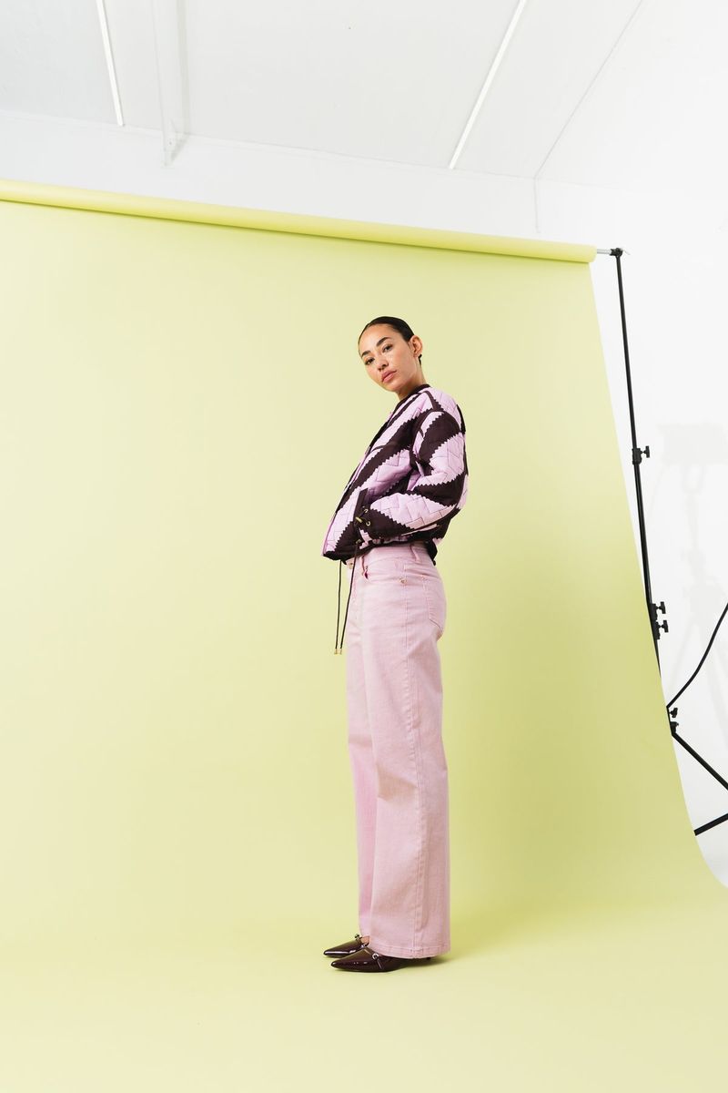 Jeans Pink Denim Coster Copenhagen