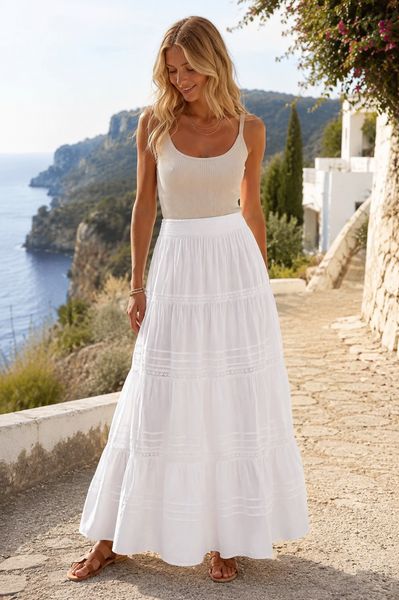 Hovedbilde Valerie Skirt Kaffe