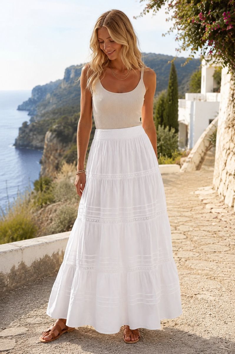 Valerie Skirt Kaffe