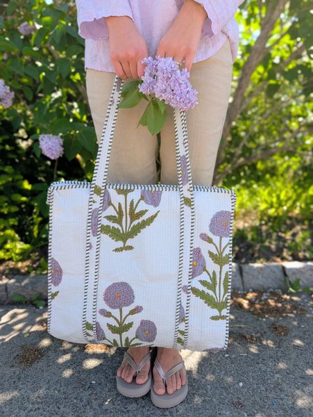 Hovedbilde Lavender Cotton Bag